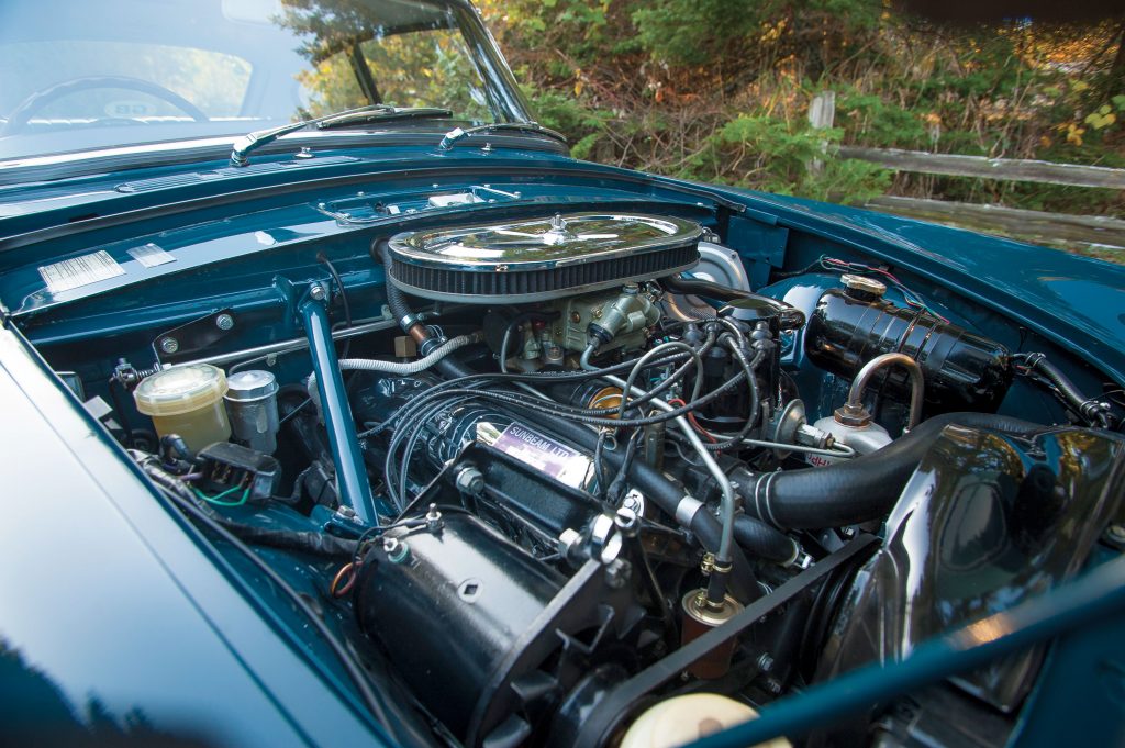 Sunbeam Tiger by Harrington engine