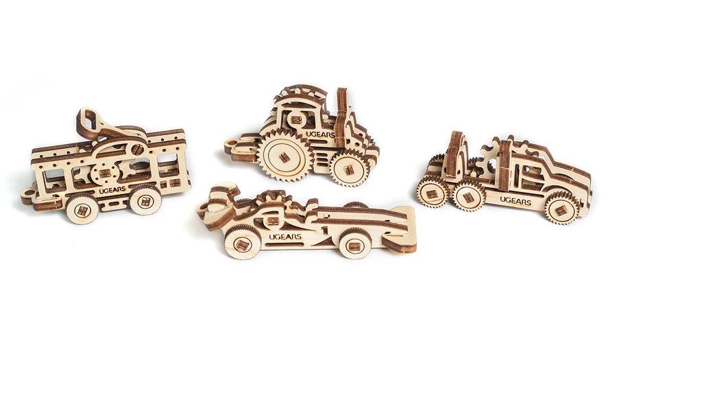 Ugears wooden models