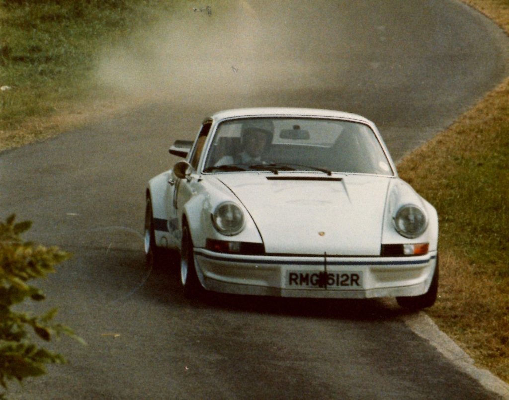Porsche 911 hillclimb car owned by Josh Sadler