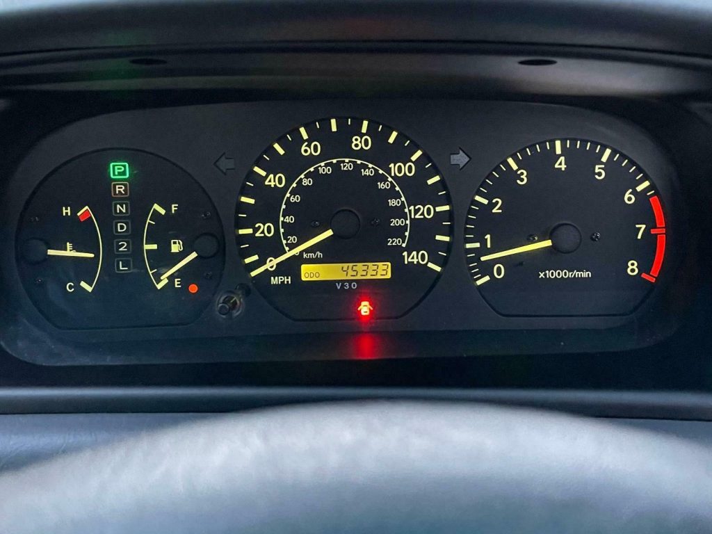 1997 Toyota Camry dials