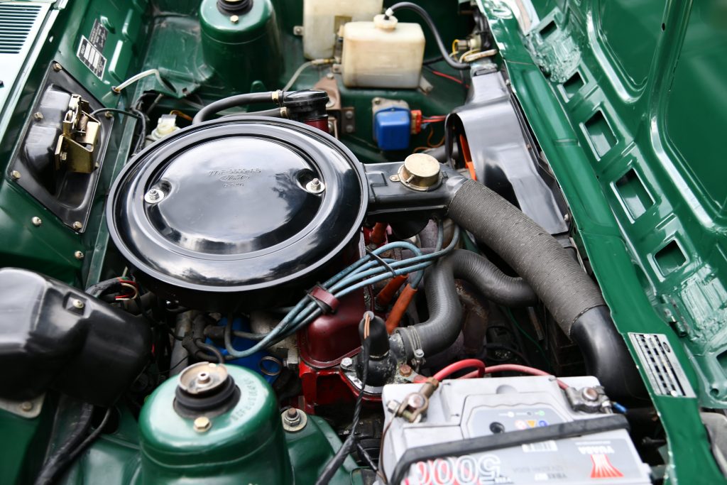 Engine of Healey Fiesta