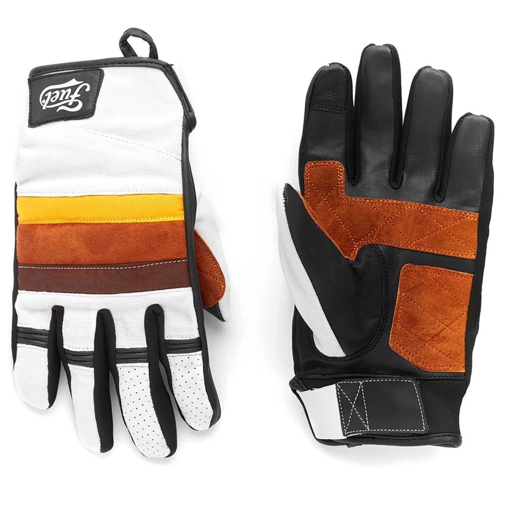 Fuel rally raid motorcycle gloves