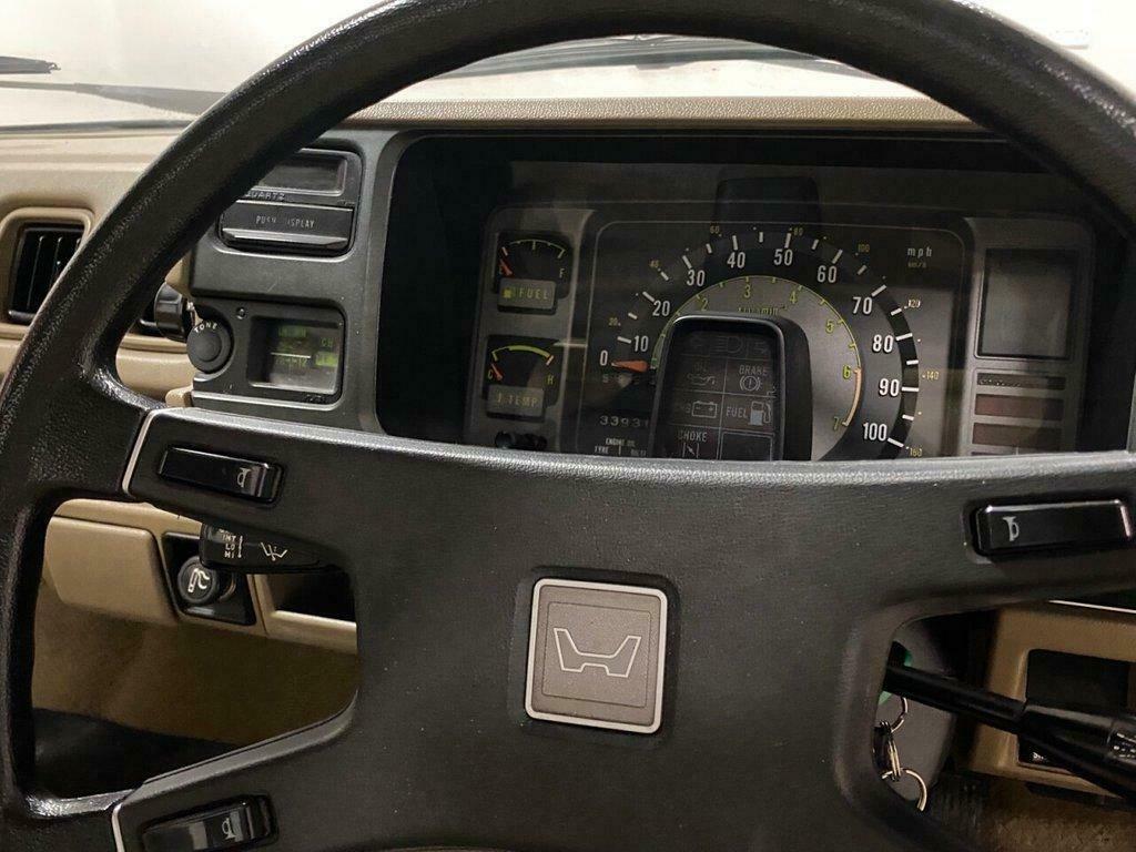 1979 Honda Prelude dials