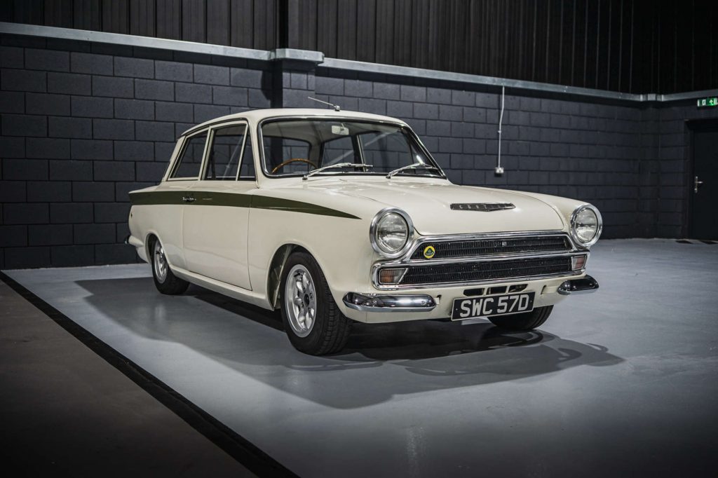 Mike Brewer Lotus Cortina