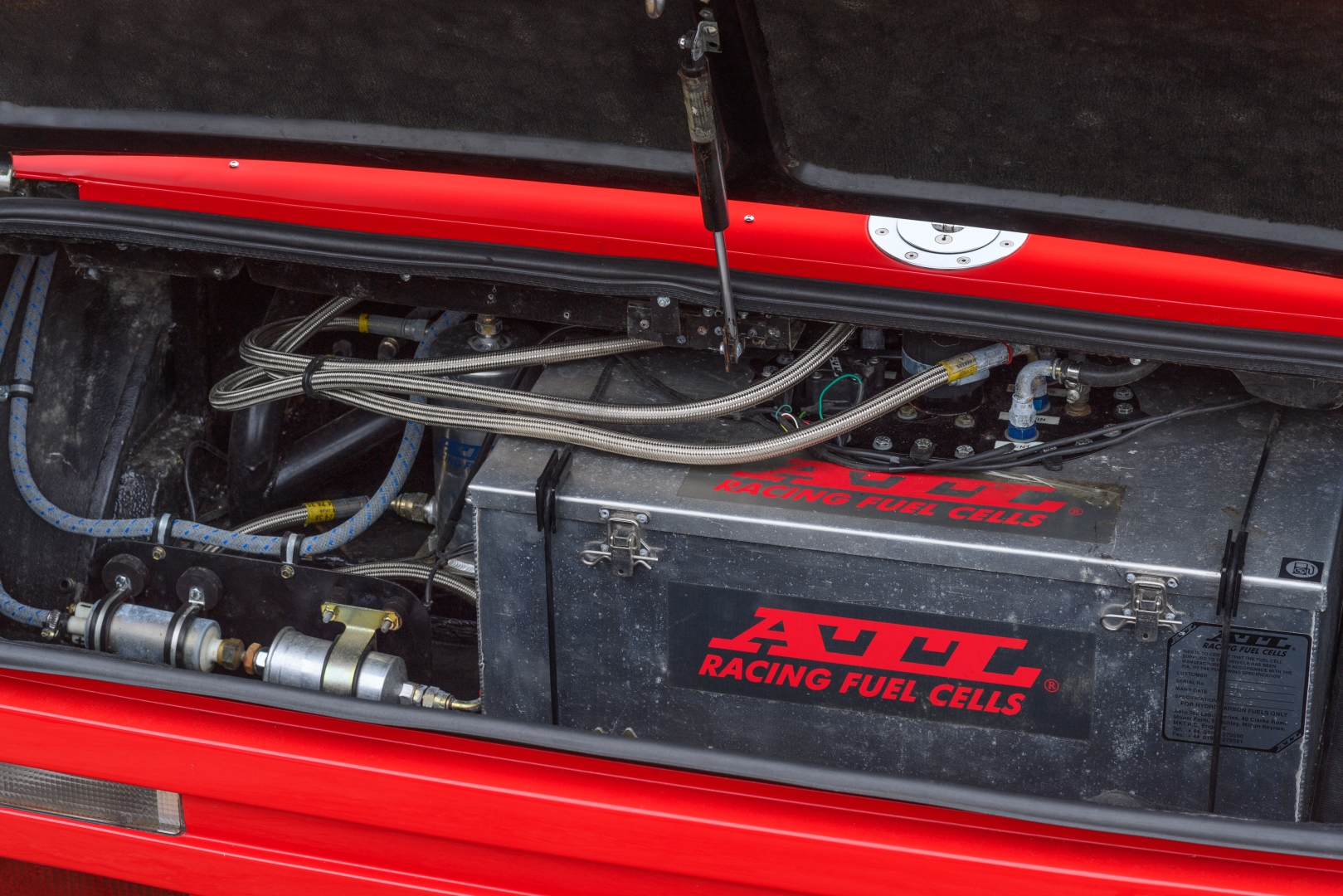 Aston Martin V8 Vantage Zagato racing fuel tank