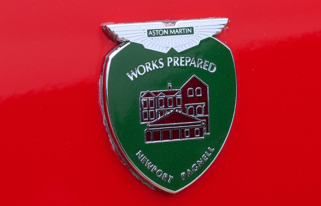 Aston Martin V8 Vantage Zagato Works Prepared badge