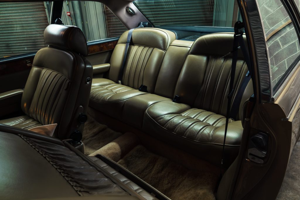 Rolls-Royce Camargue rear seats