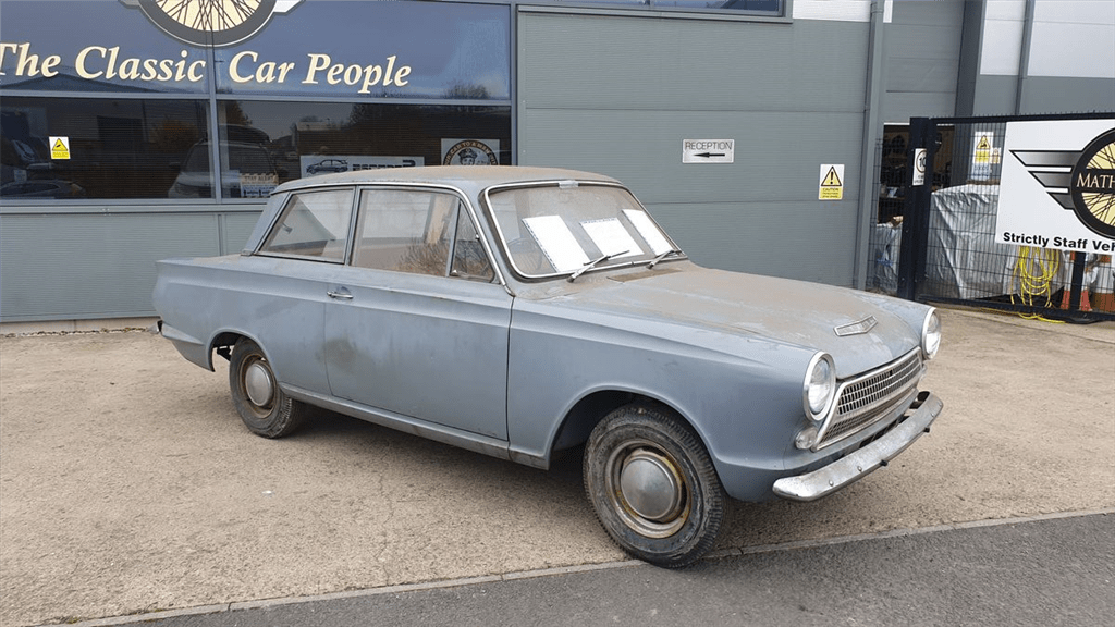 Barn find alert! You could be the first registered owner of Ford Cortina and MG Midget