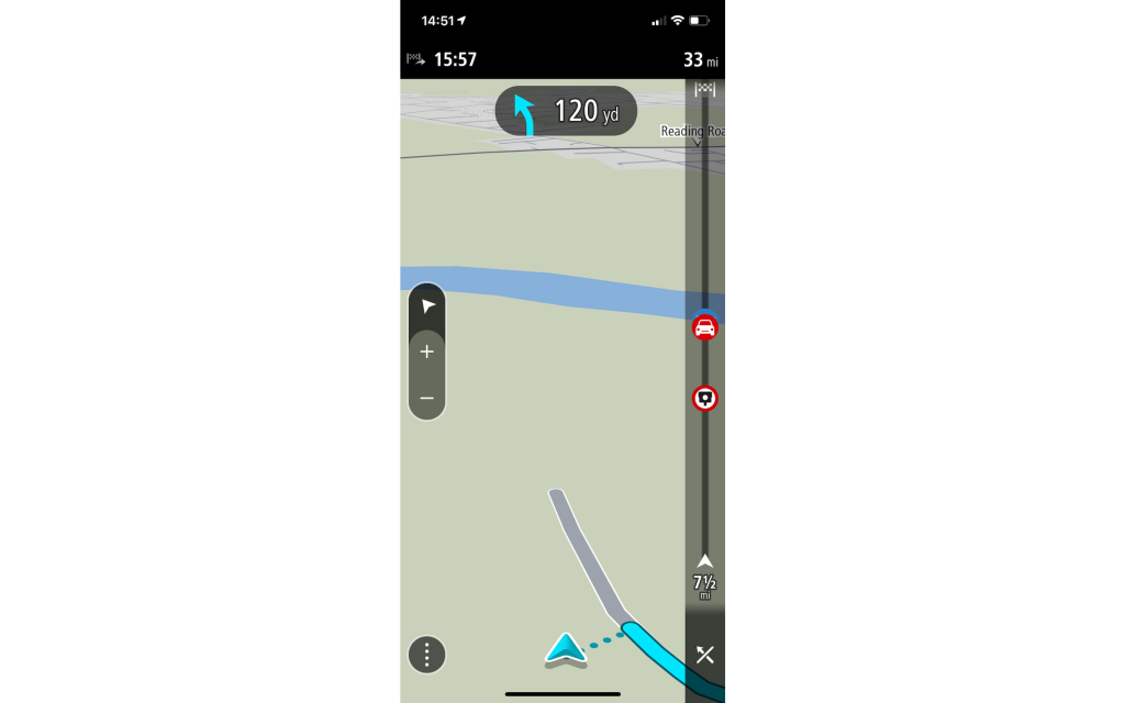 TomTom navigation app