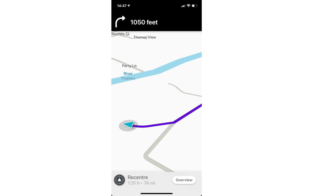 Waze navigation app