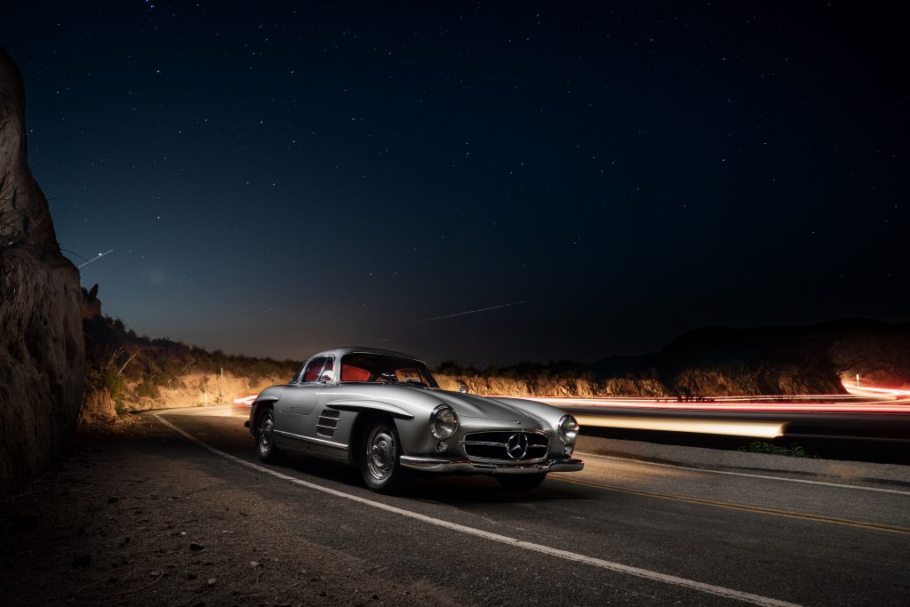 1955 Mercedes 300SL Alloy Gullwing auction