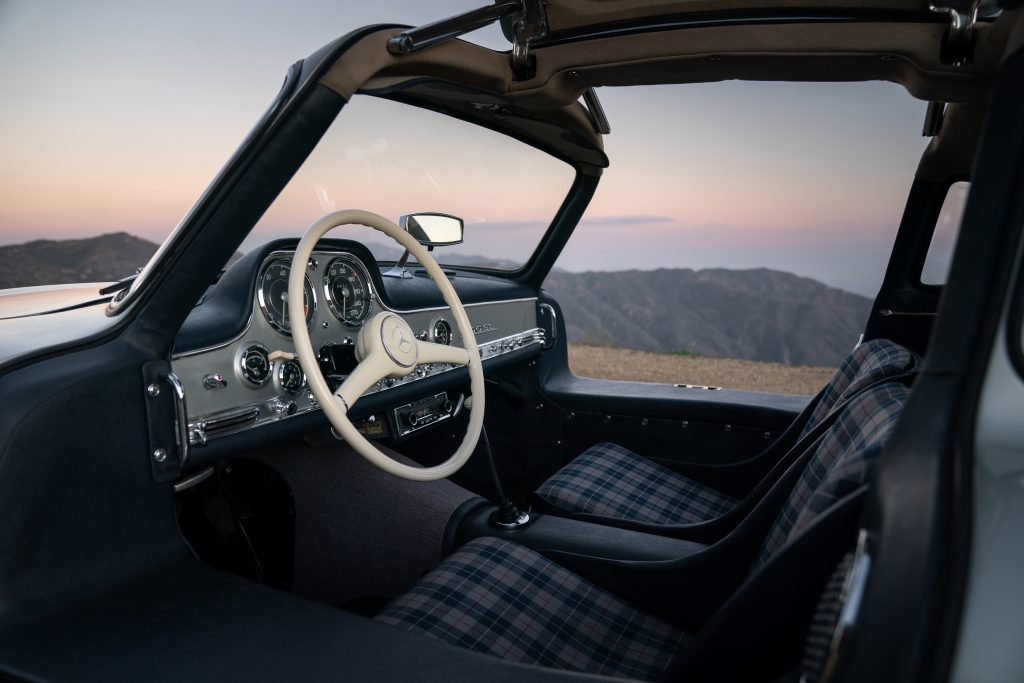 1955 Mercedes 300SL Alloy Gullwing cabin