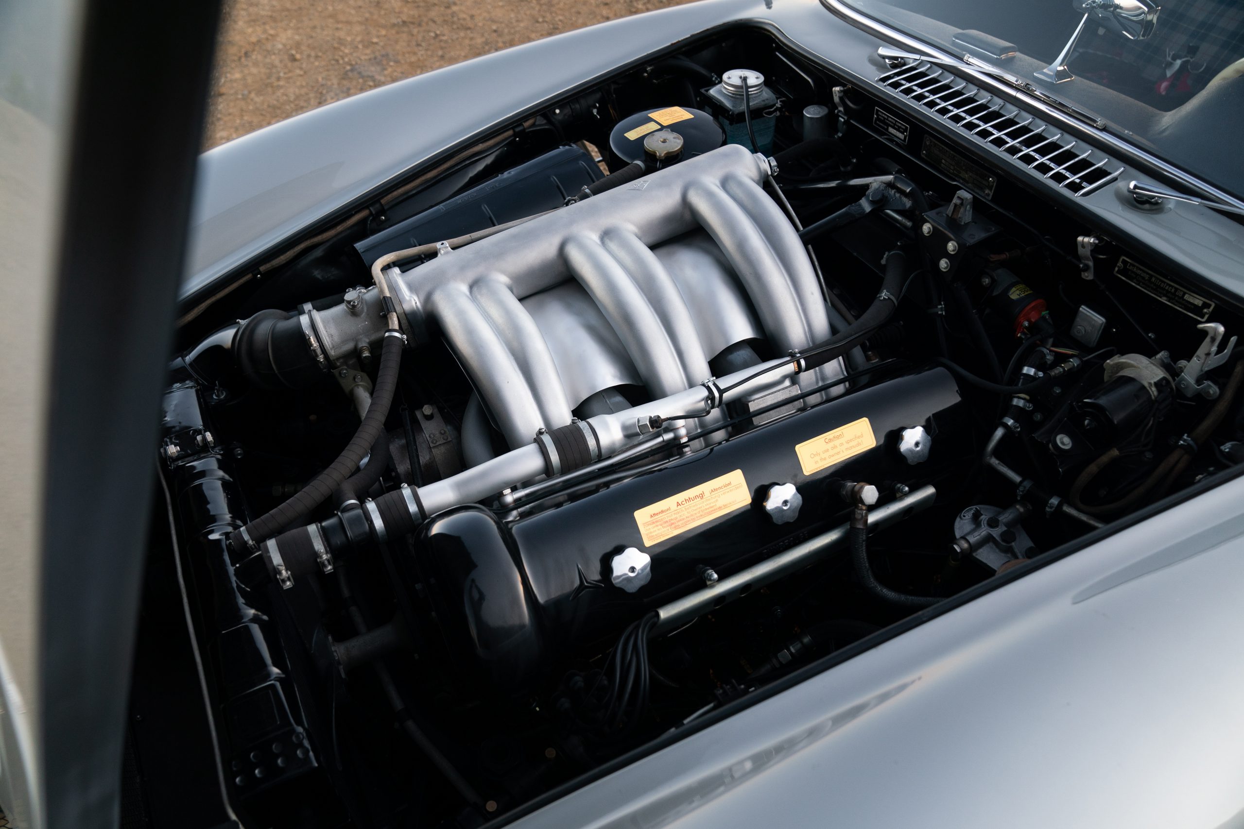 1955 Mercedes 300SL Alloy Gullwing engine