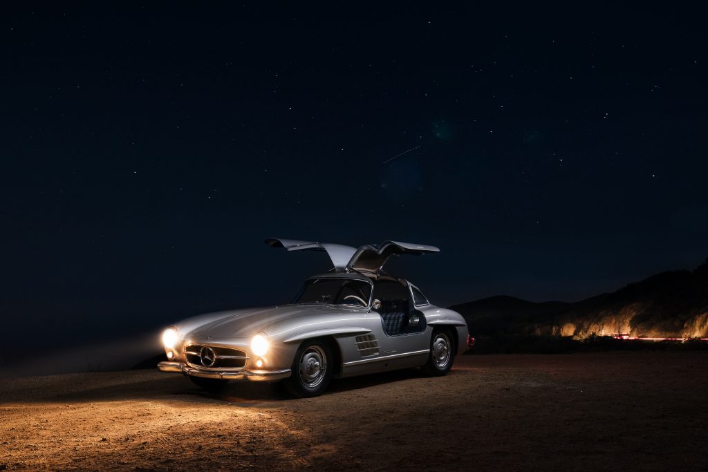 1955 Mercedes 300SL Alloy Gullwing values