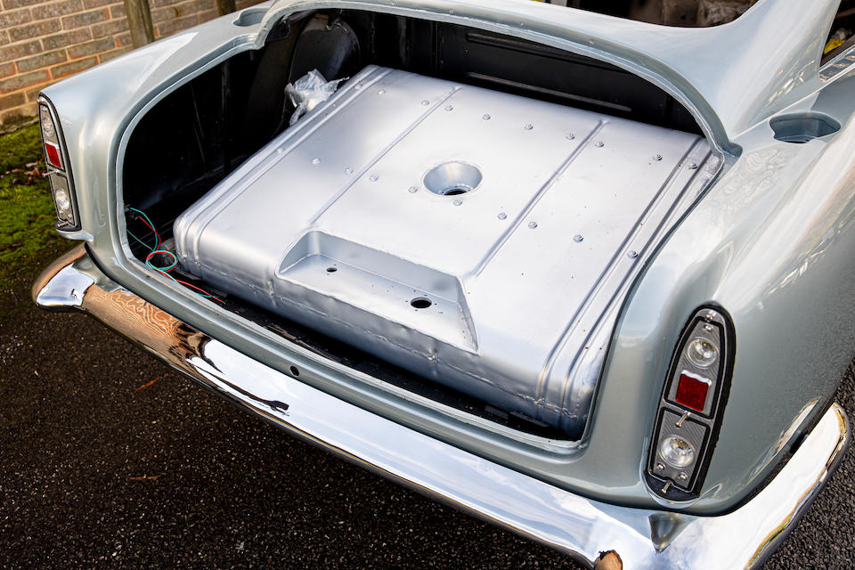 1960 Aston Martin DB4 GT boot and fuel tank