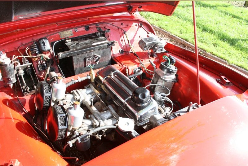 Triumph TR3A engine