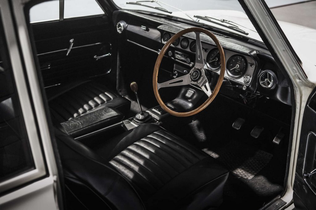 1966 Ford Lotus Cortina Mk I interior