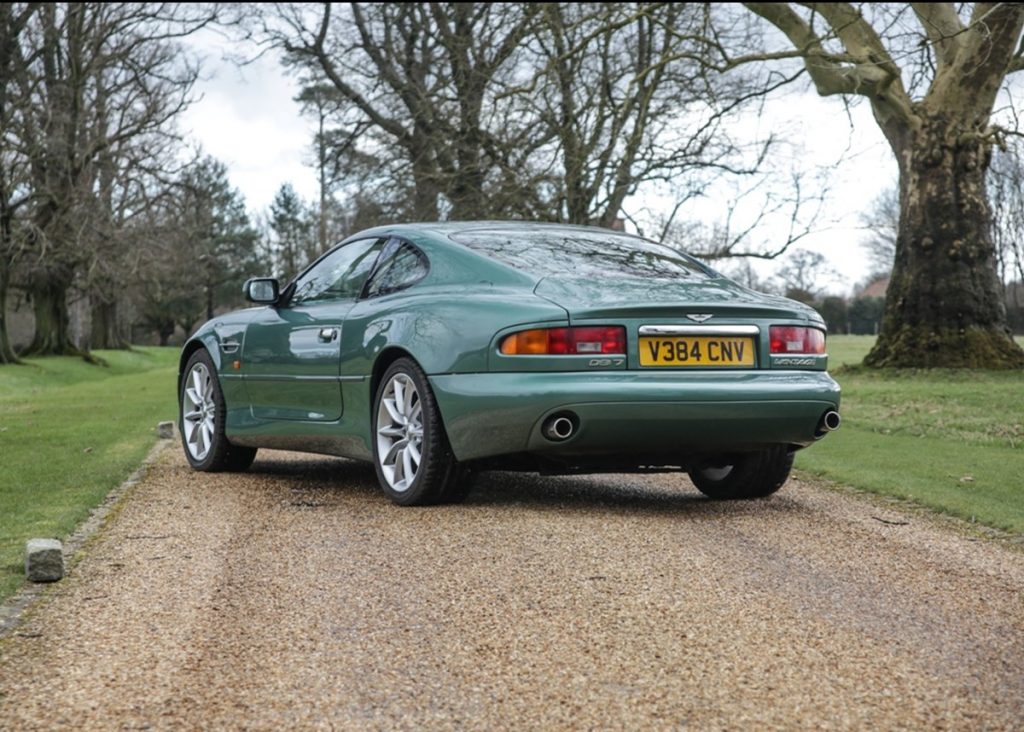 1999 Aston Martin DB7 Vantage Coupe Hagerty Price Guide