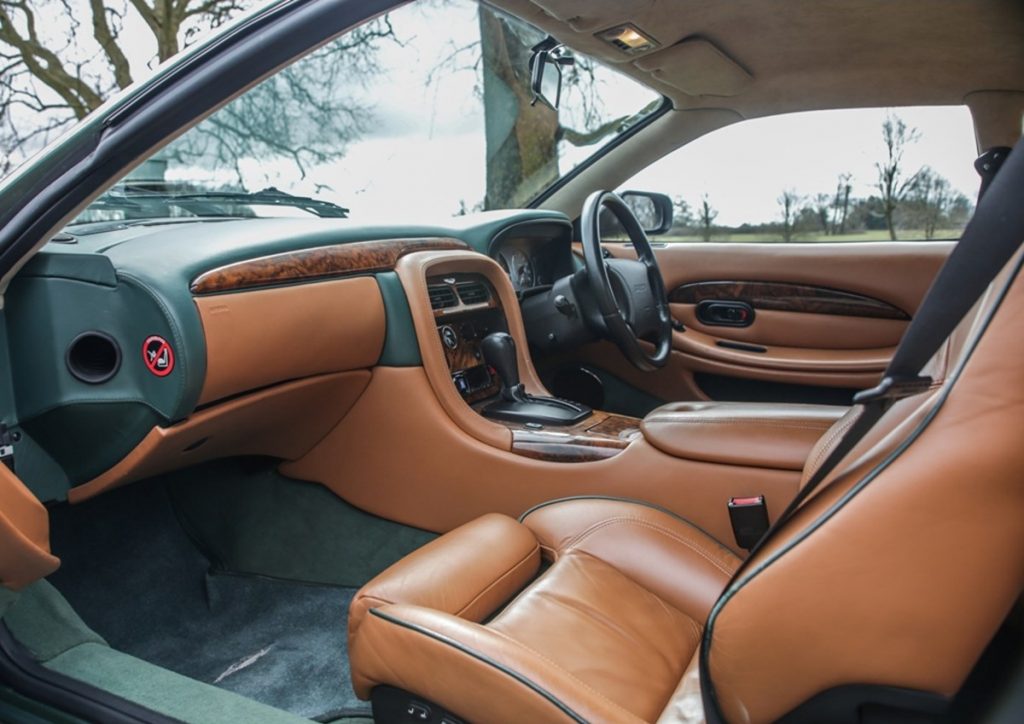 1999 Aston Martin DB7 Vantage Coupe interior