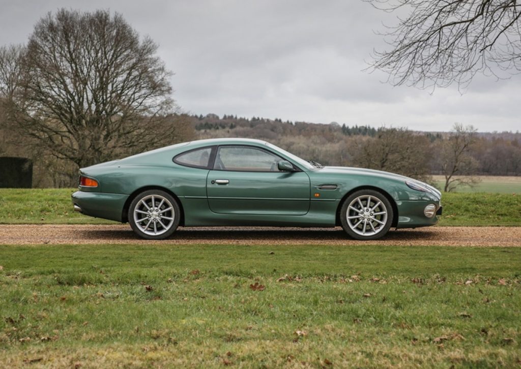 1999 Aston Martin DB7 Vantage Coupe profile