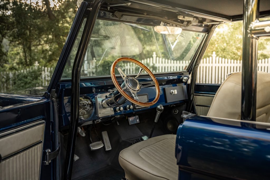 Jenson Button Ford Bronco interior