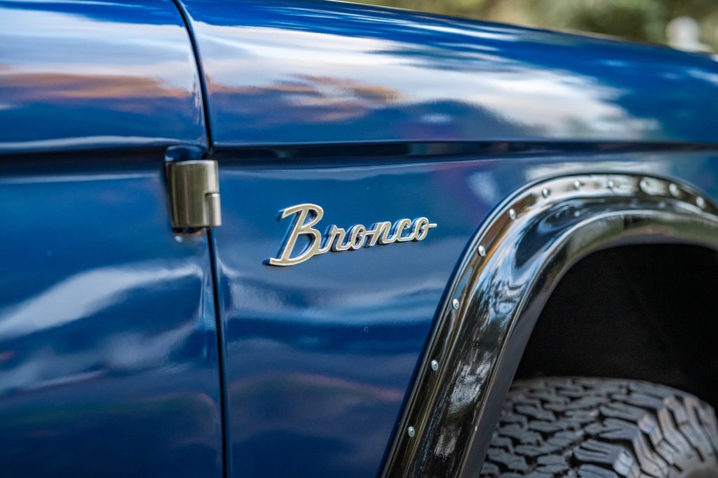 Jenson Button Ford Bronco badge