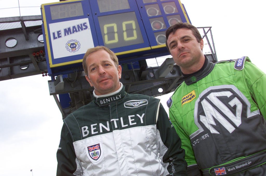 Martin Brundle and Mark Blundell get along famously