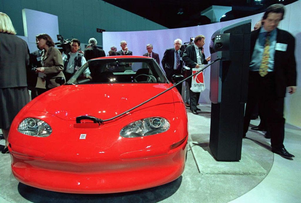 GM EV1 electric car