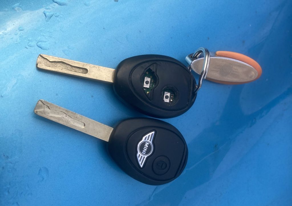 Mini Cooper S replacement key