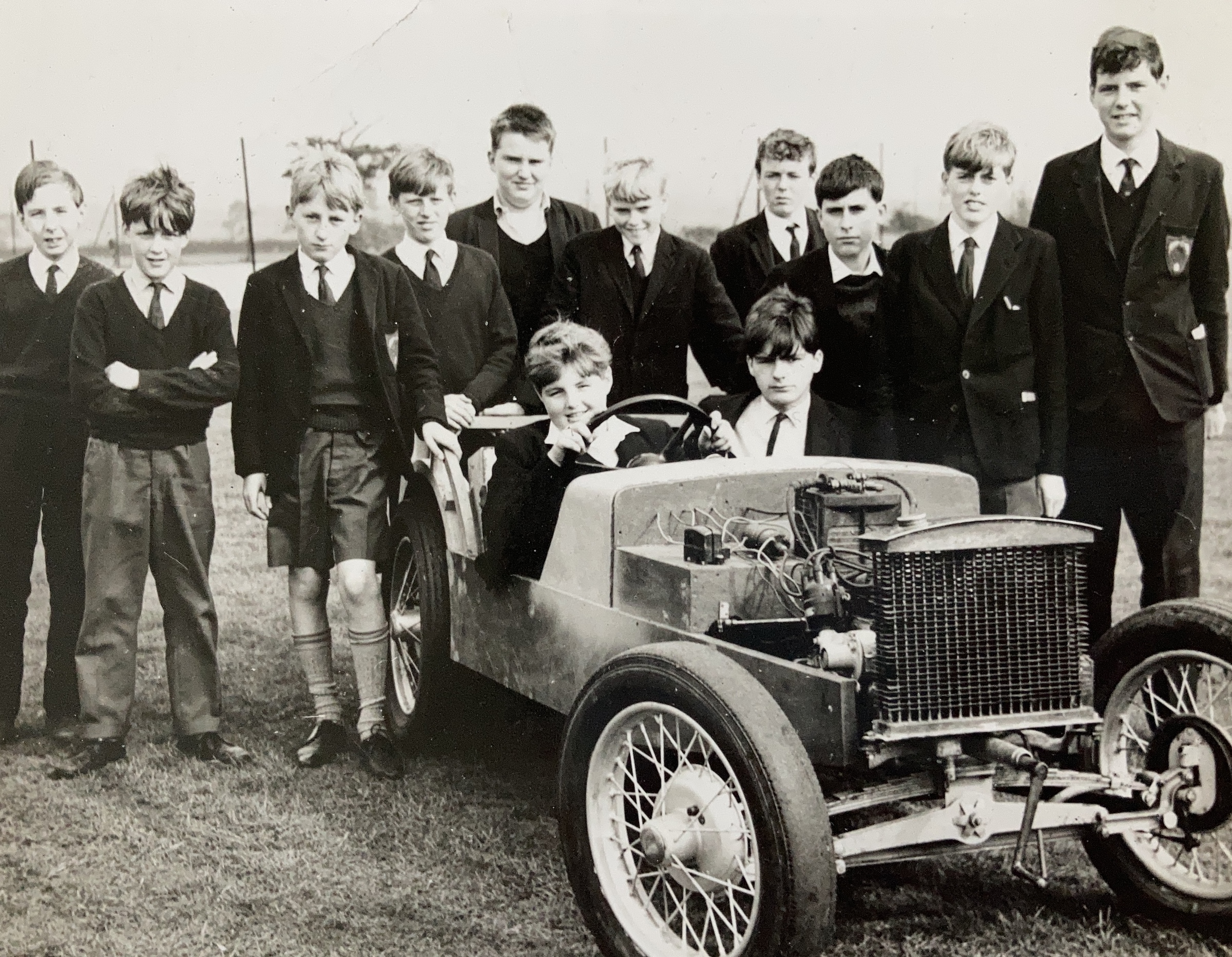 Did you build this car at school in the 1960s?