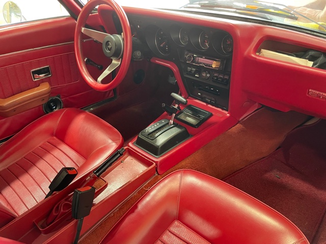Opel GT interior