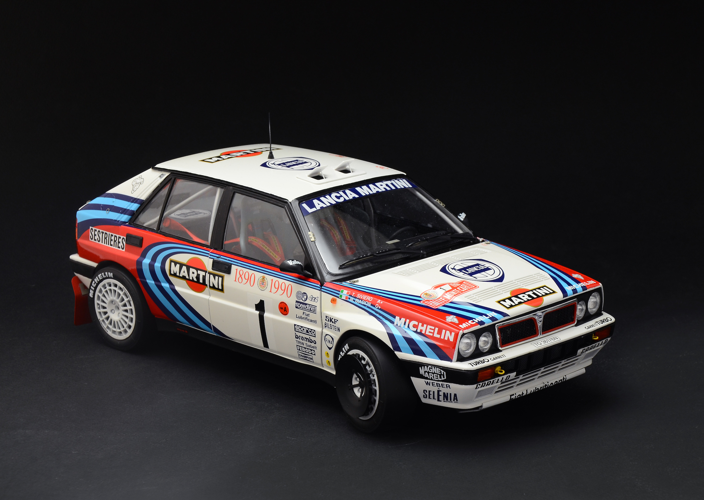 Clear your shelves: Italeri launches 1/12 scale Delta Integrale