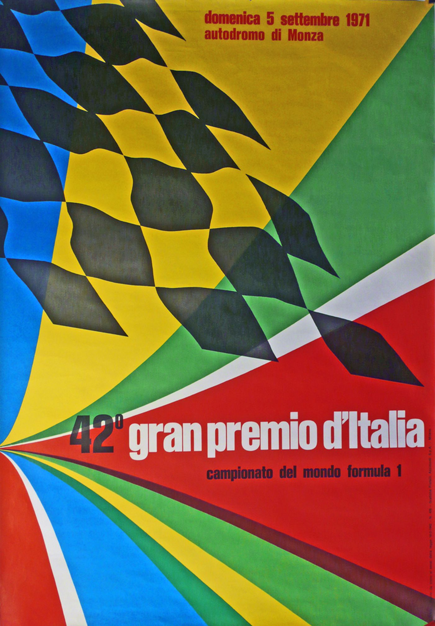 Italian GP collectors poster