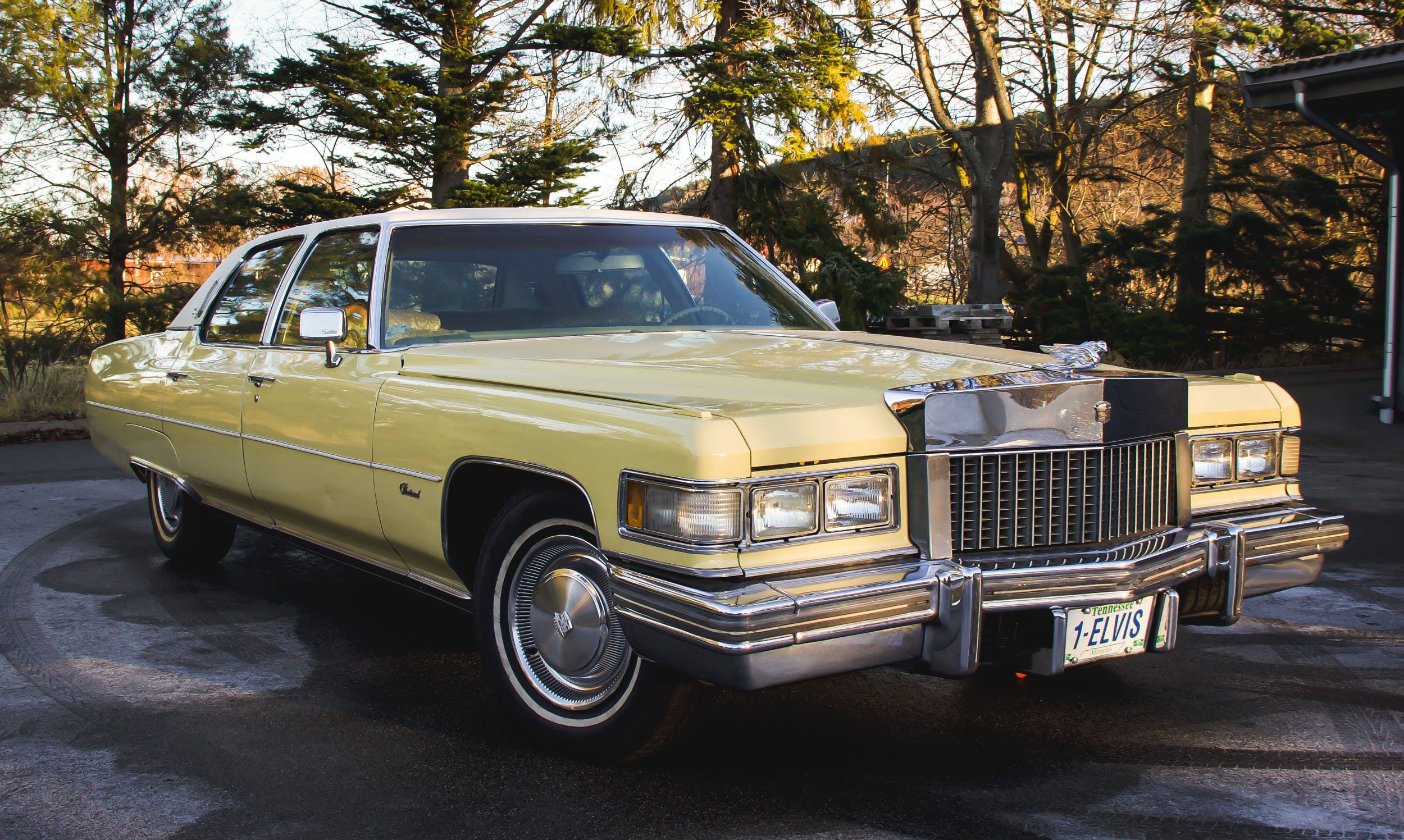 Drive like a king – or The King – in this 1975 Cadillac