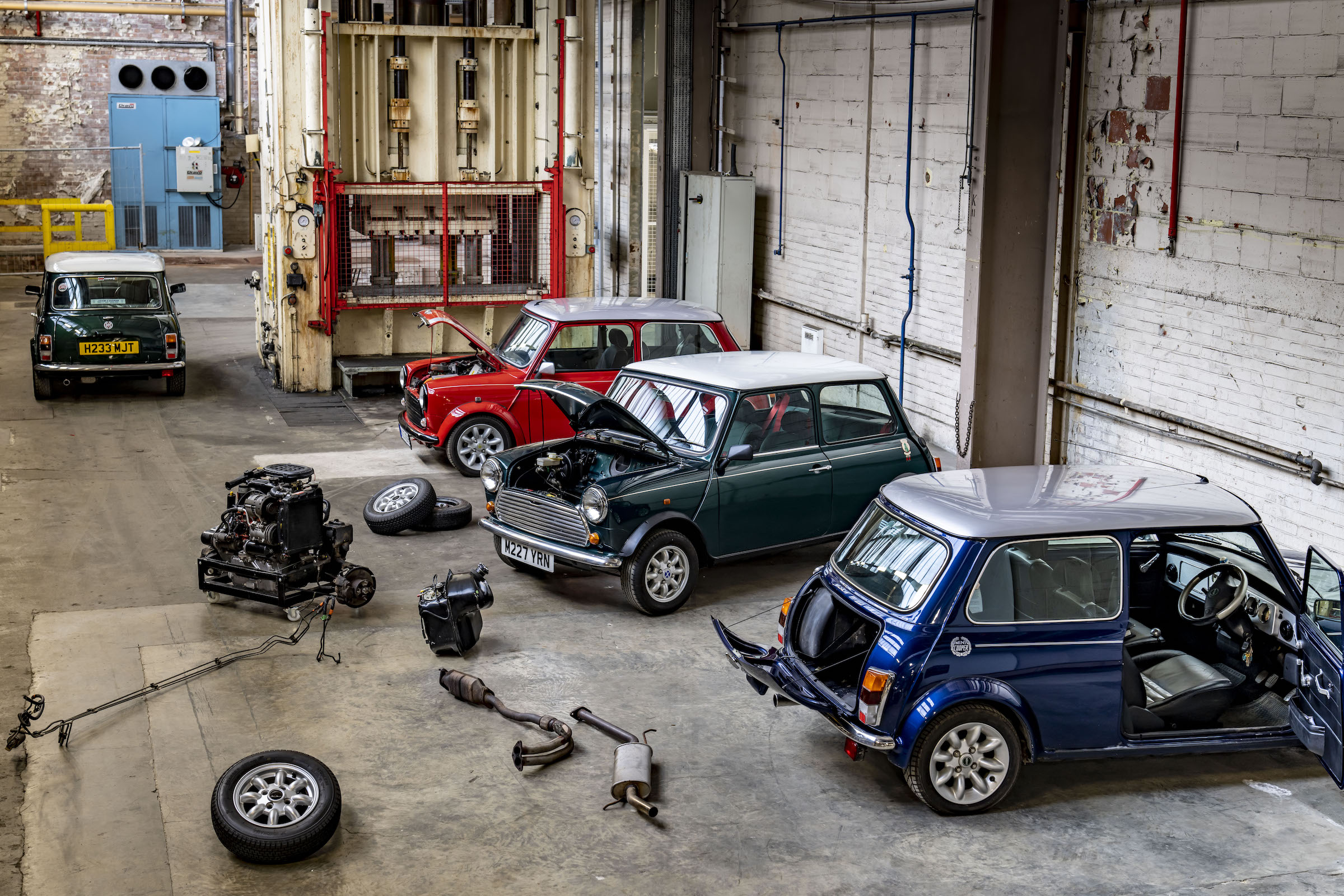 Mini announces official electric conversion for original Minis