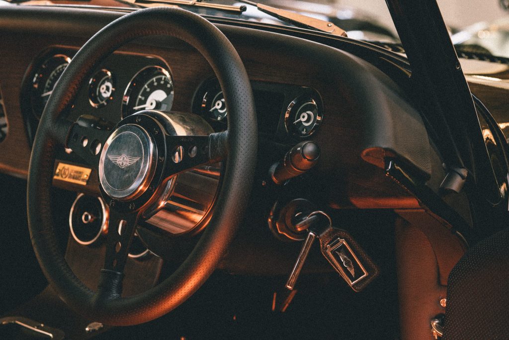 Morgan Plus Four LM62 interior