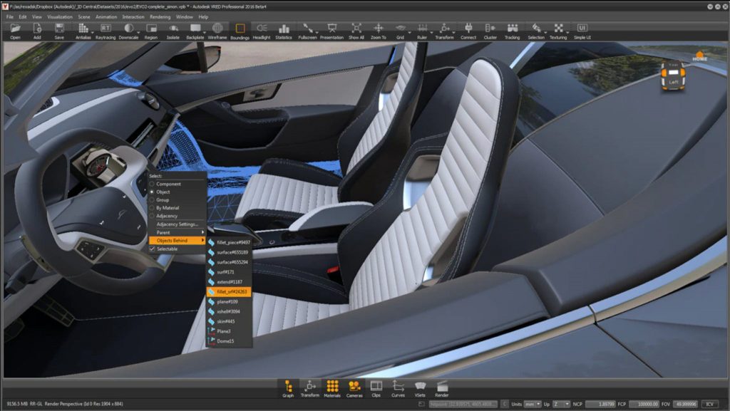 Autodesk design screen shot