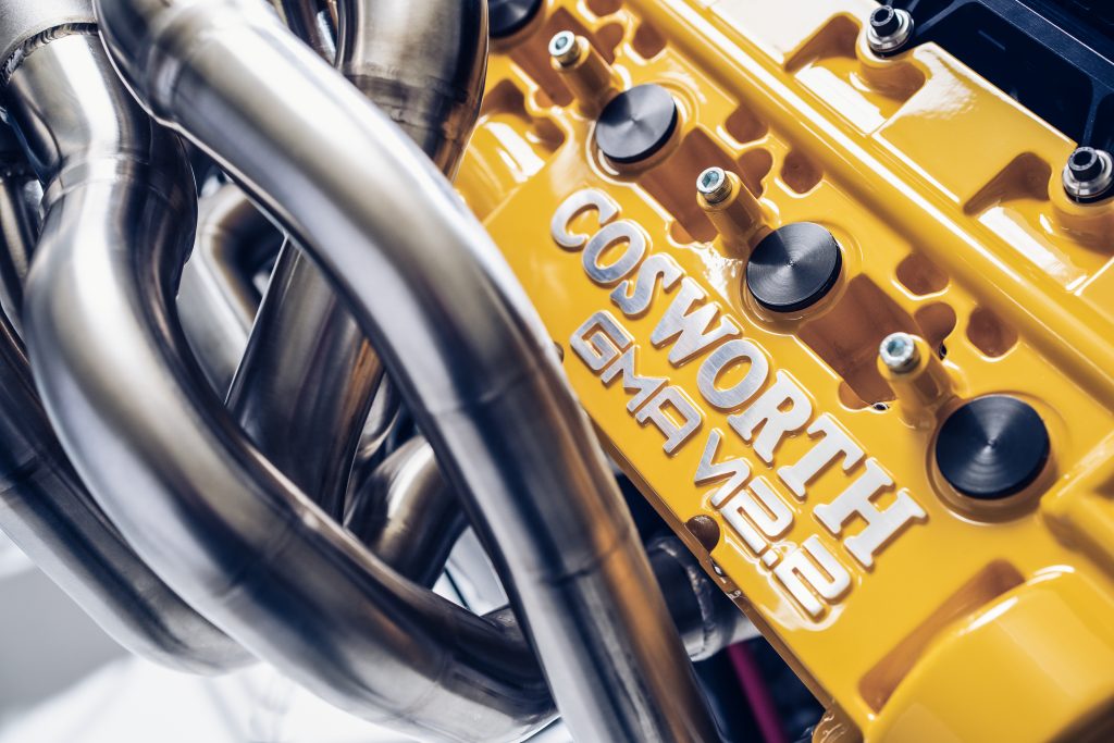 Gordon Murray Automotive T.33 V12 engine by Cosworth