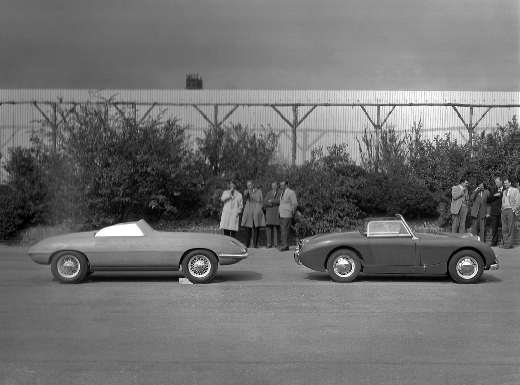 1963 Vauxhall Piper and Austin-Healey Sprite styling clinic
