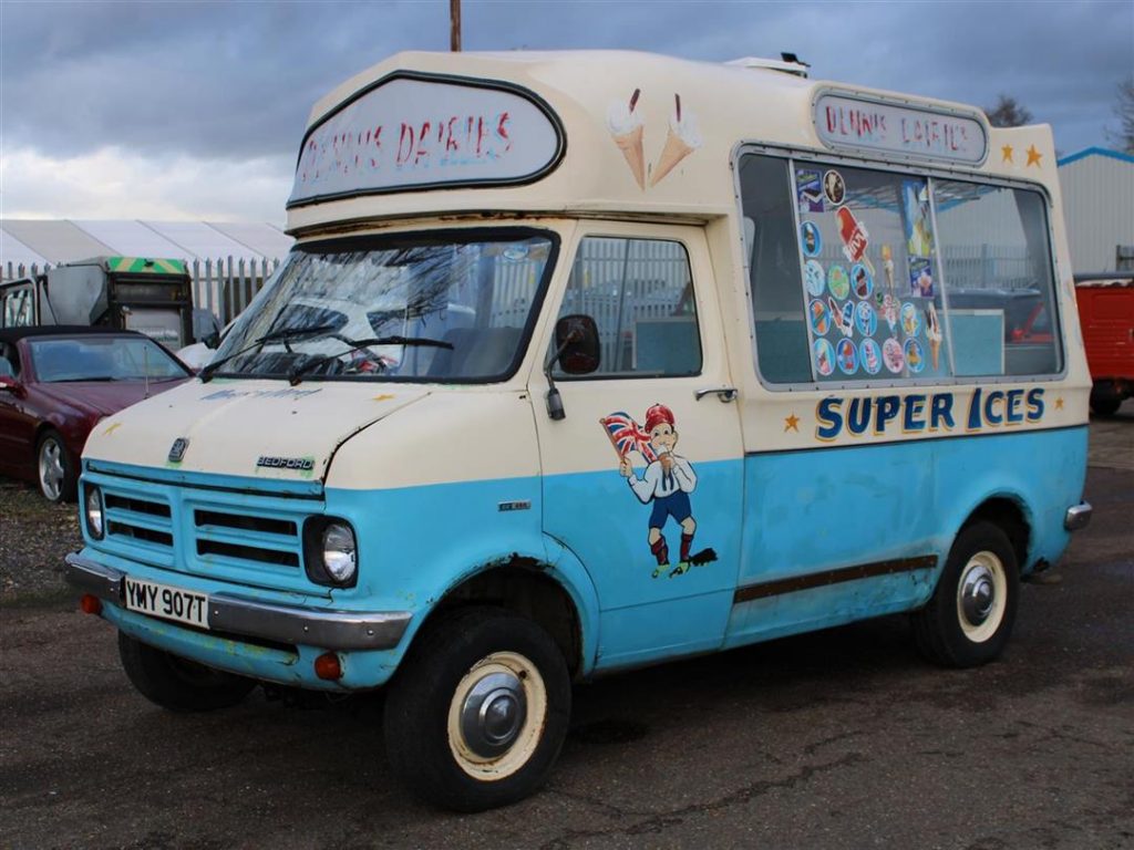 1978 Bedford ice cream van