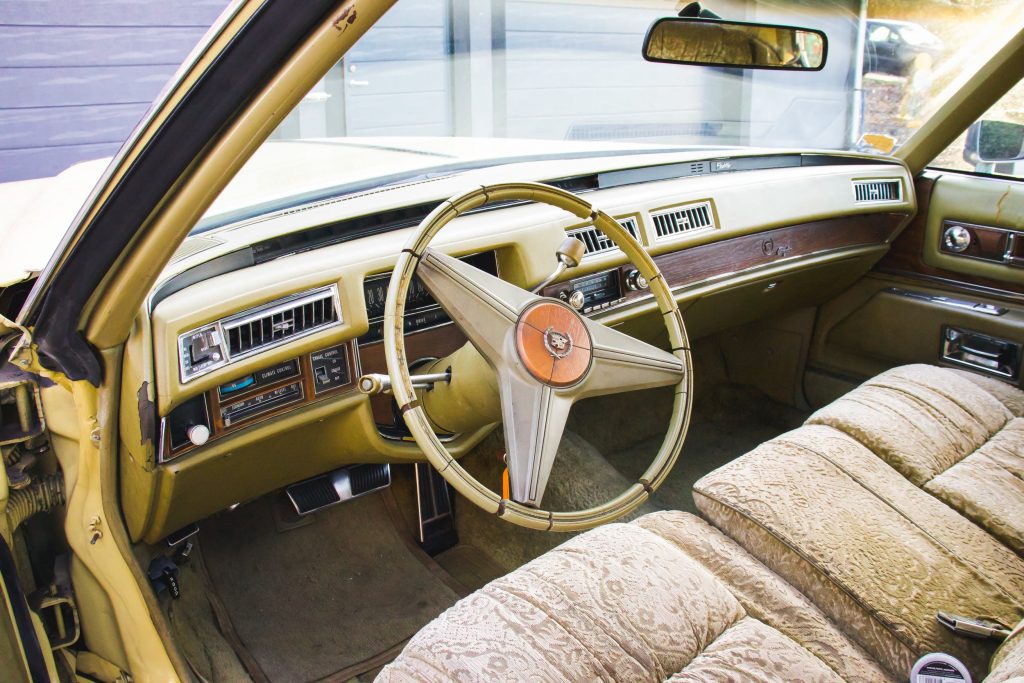 1975 Cadillac ex-Elvis interior