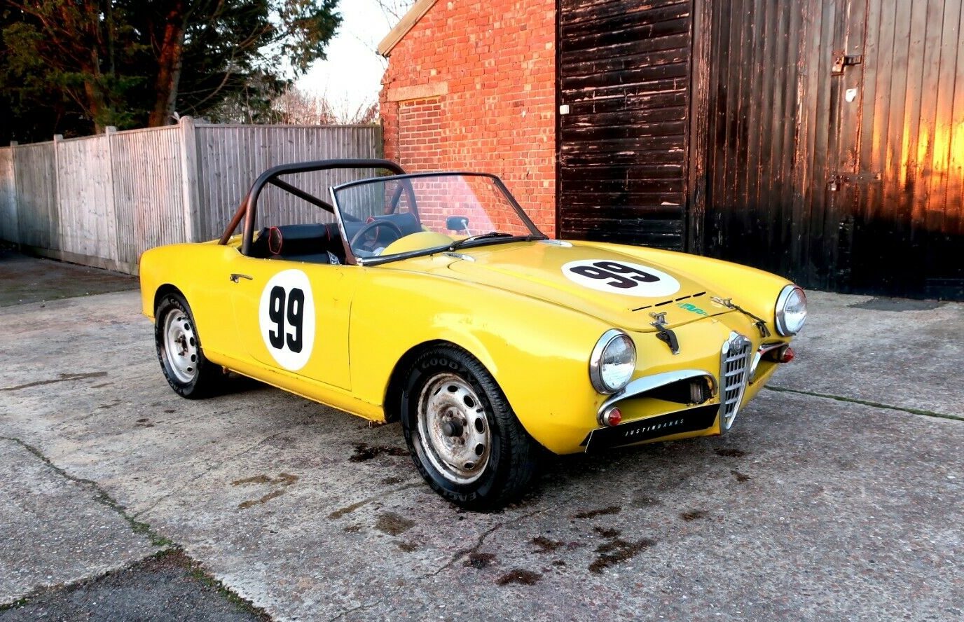 Race or restore? This Alfa Giulia Spider presents a tricky choice
