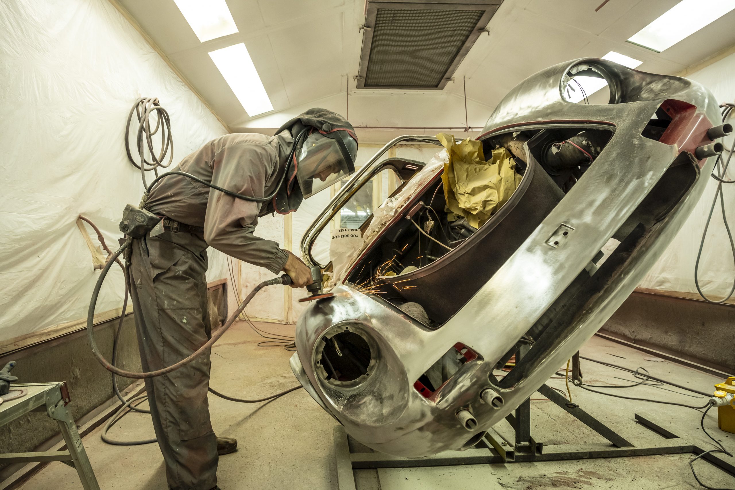 Restoring the world's rarest Ferraris is all in a day's work at Moto Technique