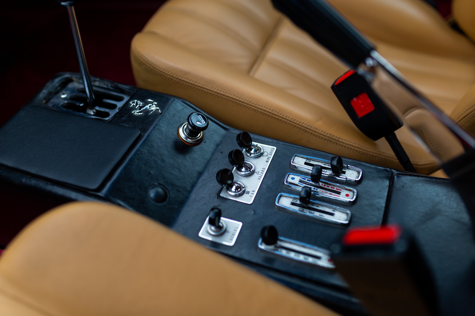 Ferrari 308 heater controls