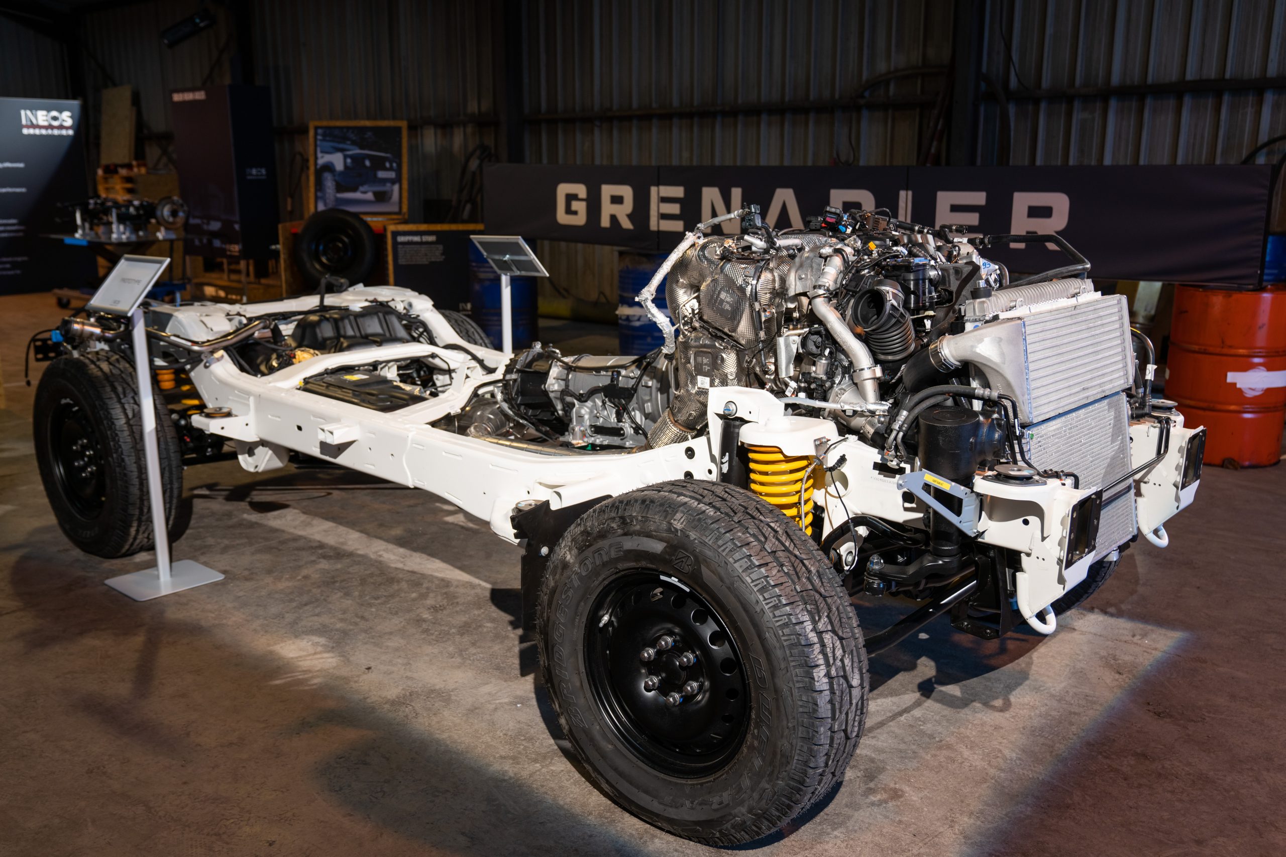 Ineos Grenadier chassis