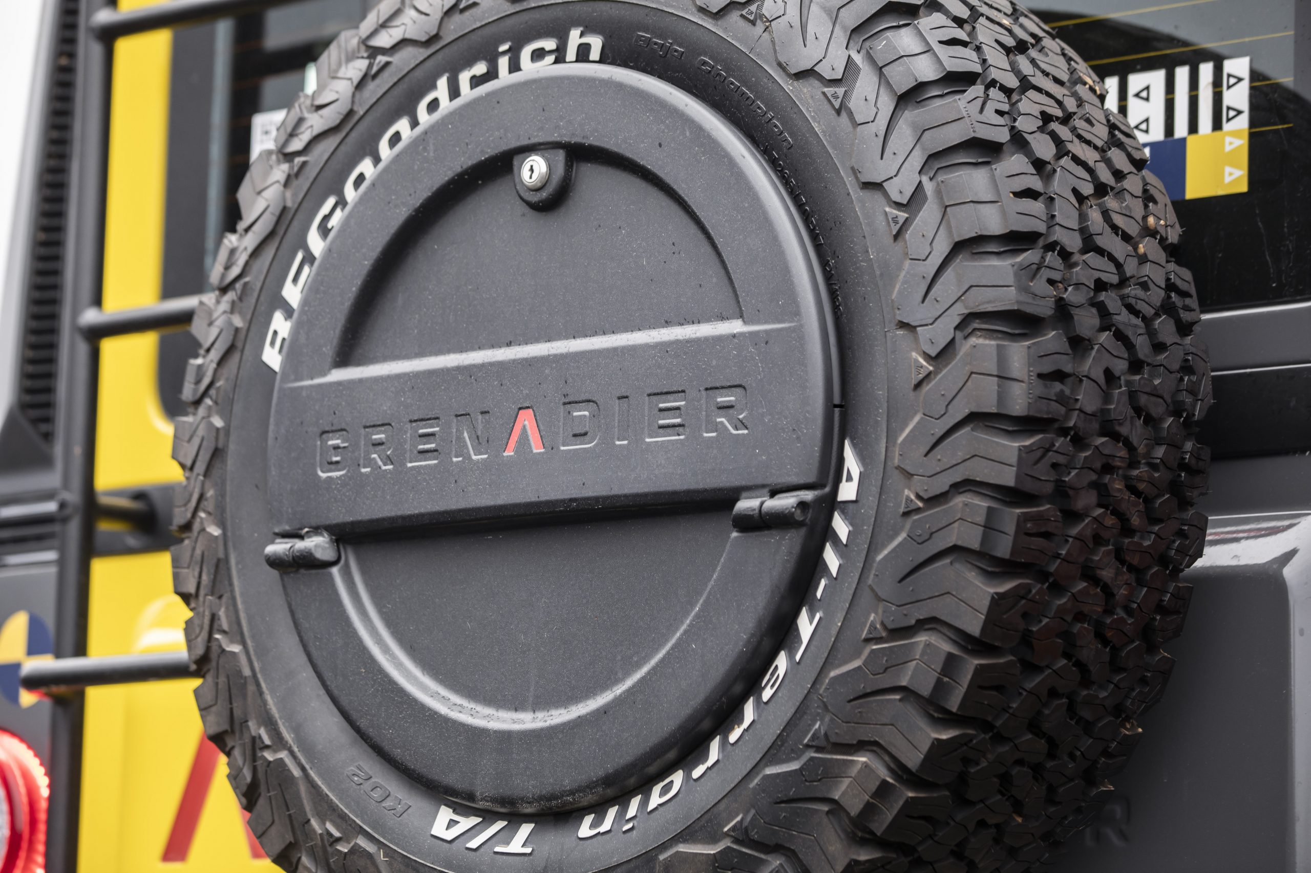 Ineos Grenadier rear wheel cover