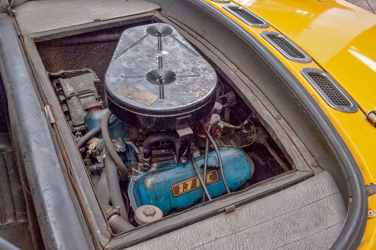 Matra M530 RM Sotheby's engine