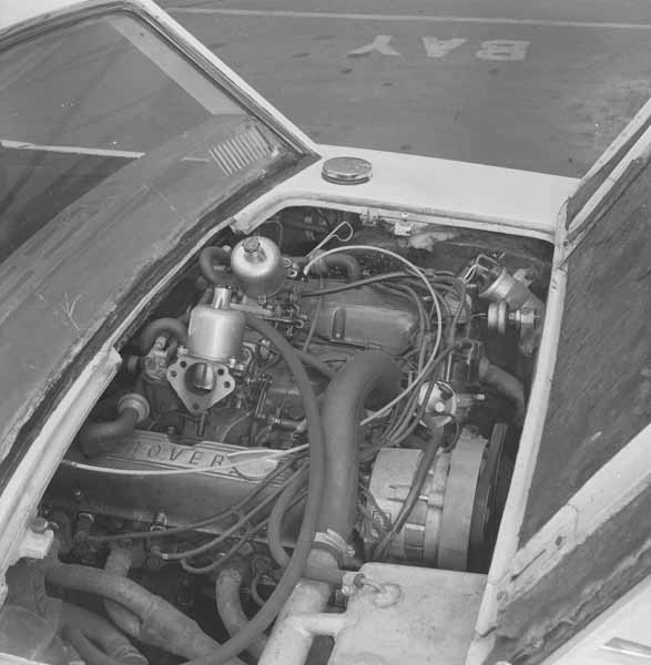 Rover P6BS V8 engine