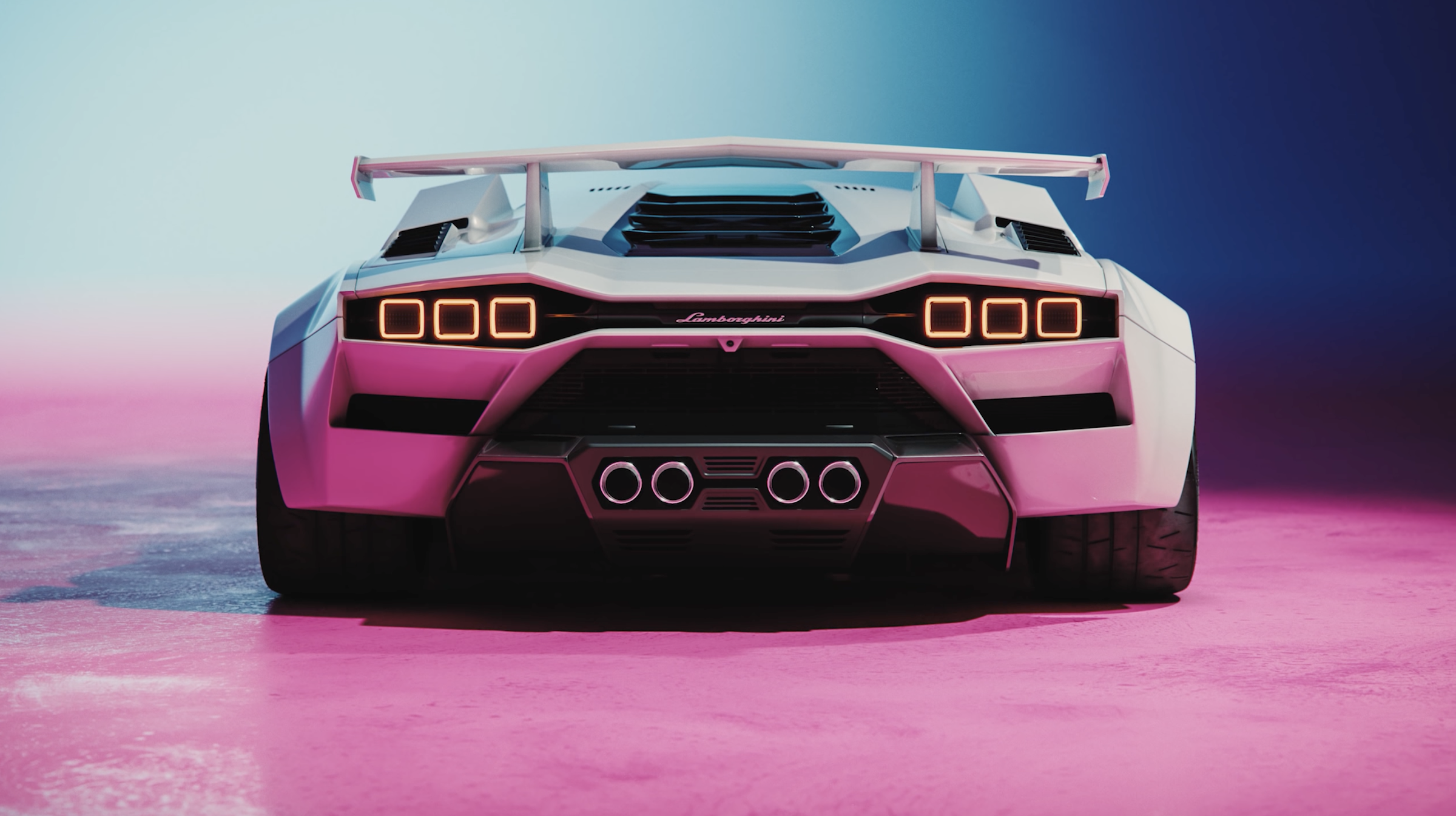 Kyza Lamborghini Countach Rendered