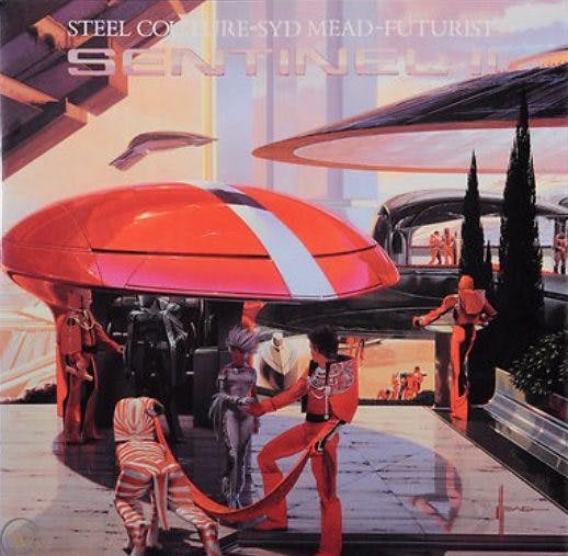 Sentinel 2 Syd Mead book cover